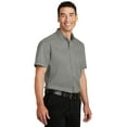thumbnail image 4 of Port Authority Short Sleeve SuperPro Twill Shirt-XS (Monument Grey), 4 of 6