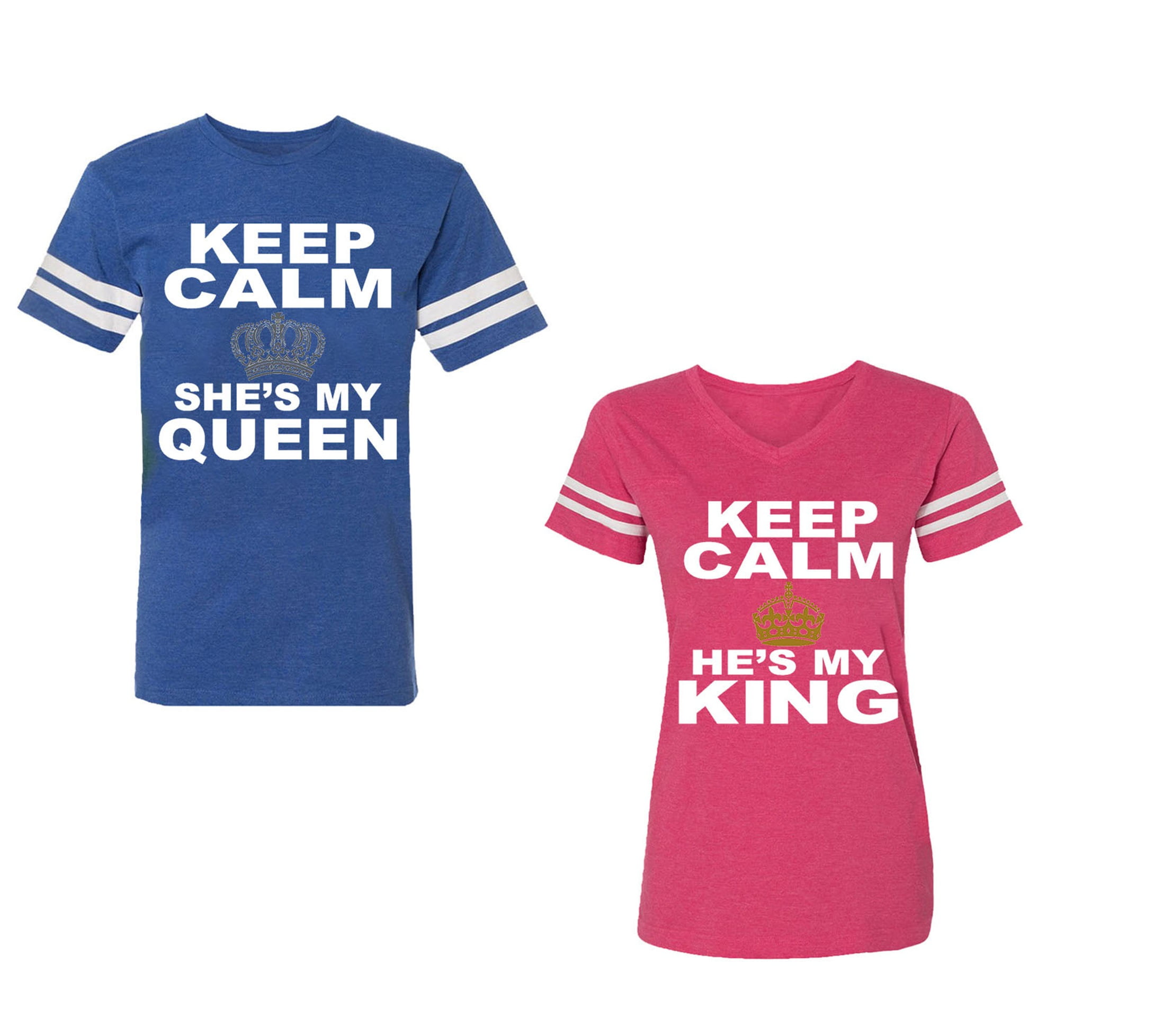 Honeymoon King & Queen Couples Matching T-Shirt Funny Unisex Father's Day Teens Shirt Graphic Tees TShirt