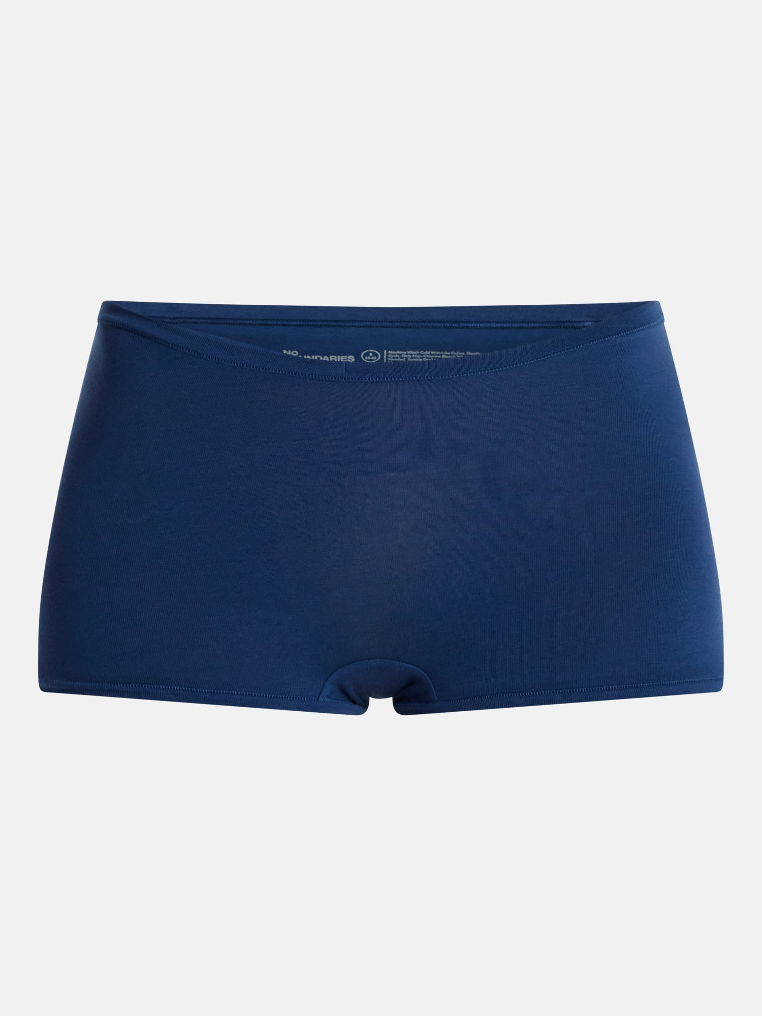 No Boundaries Cotton Stretch Jersey Boyshort Panties, 3 Pack, Women's XS-XXXL