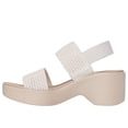 thumbnail image 2 of Sandalia Skechers CALI DAY Doble Banda Tejida Elástica Blanco Roto, 2 of 3