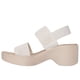 thumbnail image 2 of Sandalia Skechers CALI DAY Blanca Roto Tejido Elástico Tacón 6.5 cm, 2 of 3