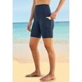 thumbnail image 3 of Swim 365 Women's Plus Size High-Waist No-Slip Swim Bike Short, 3 of 4