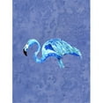 thumbnail image 1 of 11 x 15 In. Flamingo On Slate Blue Flag, Garden Size, 1 of 1
