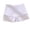 White, variant on Seamless Cotton Underwear for Women Fashion Women's Lace Solid Bow Stretch Panties High Waist Underpants Panties White M