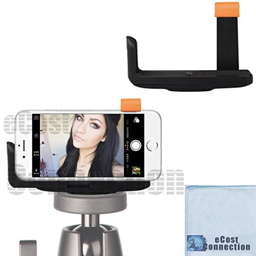 Support Trépied Universel pour Téléphone Intelligent avec Rembourrage pour Presque Tous les Téléphones + Tissu Microfibre eCostConnection