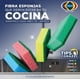thumbnail image 3 of Fibra Esponja Economica Corazzi Irregular Aprox 1000 multicolor, 3 of 6
