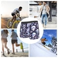 thumbnail image 4 of Susaid Skull flower crystal Print Men's Mesh Boxer Briefs Cooling Breathable Sports Underwear Wide Waistband Boxer Briefs W/Fly-XX-Large, 4 of 5