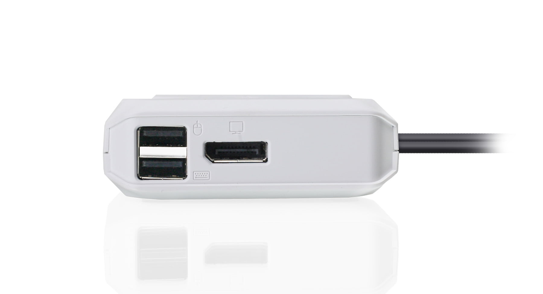 IOGEAR 2-Port 4K USB-C KVM Switch with DisplayPort Output - GCS72CC