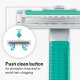 thumbnail image 7 of EXLEAF Sensitive Disposable Razor, 10 Count (1Pack), 7 of 7