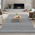 thumbnail image 1 of Garvee 5x7 Geometric Area Rugs Bohemian Rug, Machine Washable Rug Farmhouse Accent Rug Throw Floor Carpet for Living Room Bedroom Hallway Home Decor, Black, 1 of 8