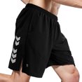 thumbnail image 1 of pantalones cortos para correr Pantalones cortos para correr para hombre 2 en 1 Gimnasio Entrenamient CACAGOO pantalones cortos para correr, 1 of 7