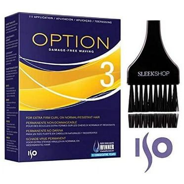 ISO OPTION Perm, Damage-Free Waving (with Sleek Tint Brush) - Option 3