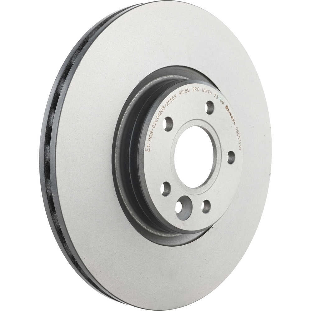 Brembo Front Left or Right Coated Disc Brake Rotor 320mm For Volvo C70 S40 V50 Fits select: 2010-2013 VOLVO C70 T5, 2011 VOLVO S40 T5