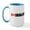 White/Blue Inside, variant on CafePress - Halifax, Nova Scotia Large Mug - 15 oz Ceramic Large White Novelty Mug