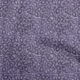thumbnail image 1 of oneOone Cotton Cambric Purple Fabric Abstract Leaves Craft Projects Decor Fabric Printed By The Yard 56 Inch Wide, 1 of 4
