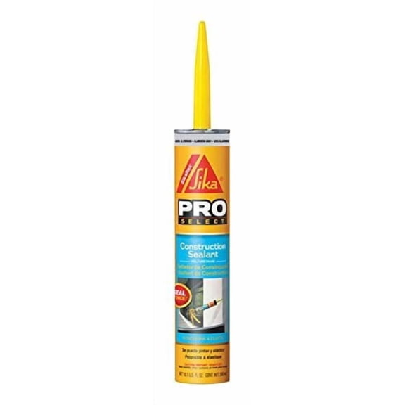 Sika Pro Select Polyurethane Construction Caulk Sealant - Aluminum Gray - 10.1 oz
