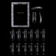 thumbnail image 1 of 120 uds, molde de construcción, puntas de uñas, forma doble, uñas postizas, herramienta de Gel polivinílico reutilizable ShuxiuWang 8390614767027, 1 of 1