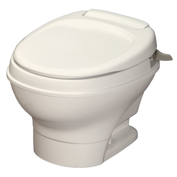 Thetford Aqua Magic V Rv Toilet Hand Flush / Low Profile / Parchment