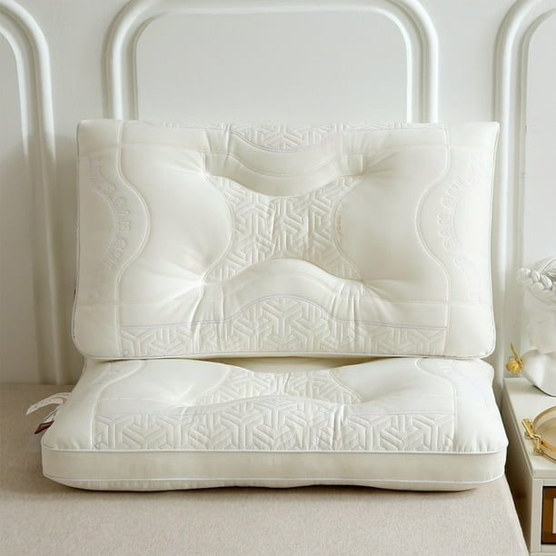 Almohadas de látex de clase A, ideales para dormir y con soporte para el cuello, para mujeres y bebés, de seda refrescante, aptas para uso doméstico o hotelero.