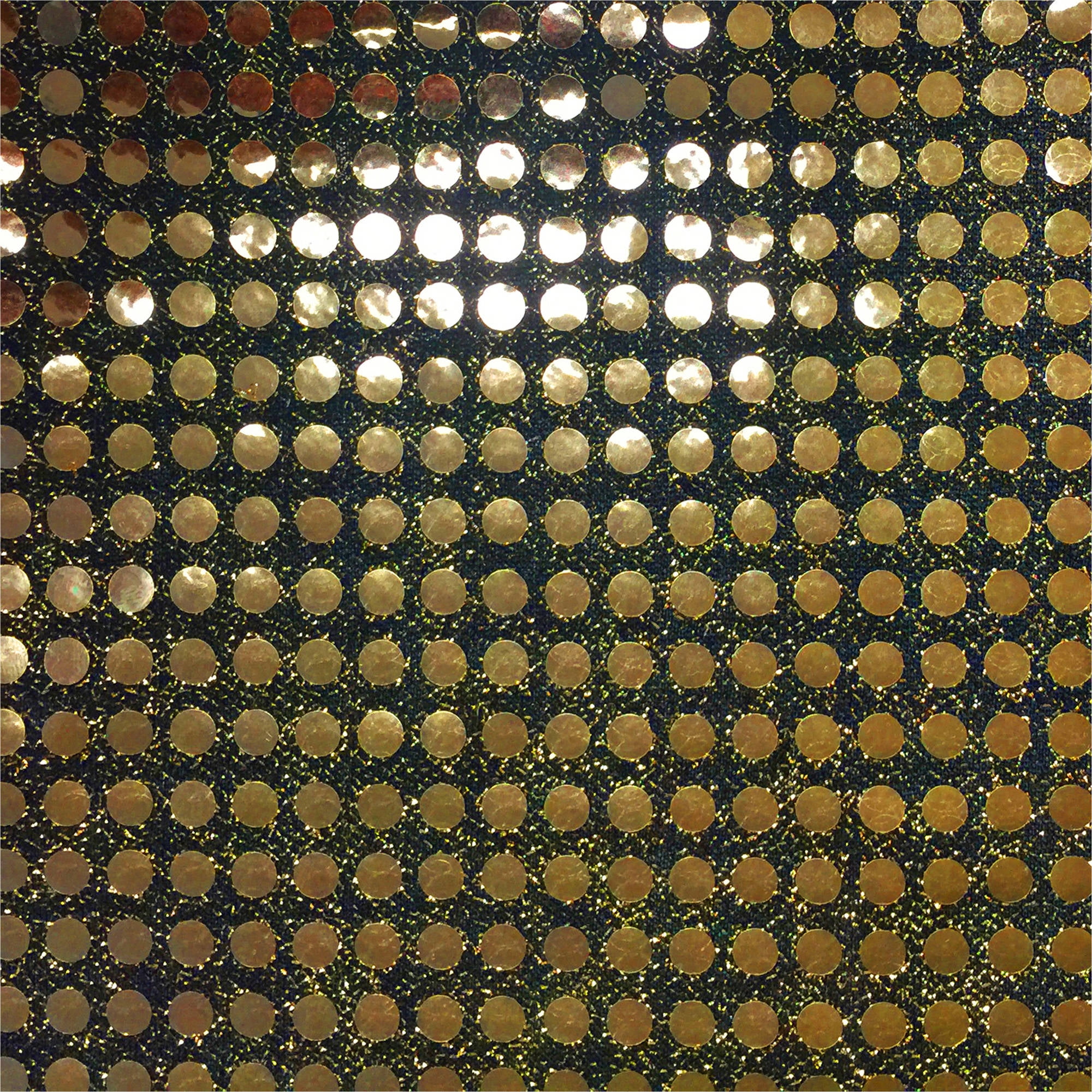 Spangle Large Sequin Fabric, per Yard