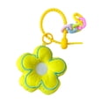 thumbnail image 1 of Llavero con colgante de flor Yuyangstore para decoración de bolso y mochila Amarillo, 1 of 8