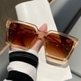 thumbnail image 1 of Gafas de sol de caja grande, modelo para hombre, gafas de sol cuadradas, gafas de sol de moda con protección UV para mujer, 1 of 5