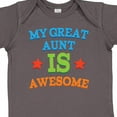 thumbnail image 4 of Inktastic My Great Aunt is Awesome Boys or Girls Baby Bodysuit, 4 of 5