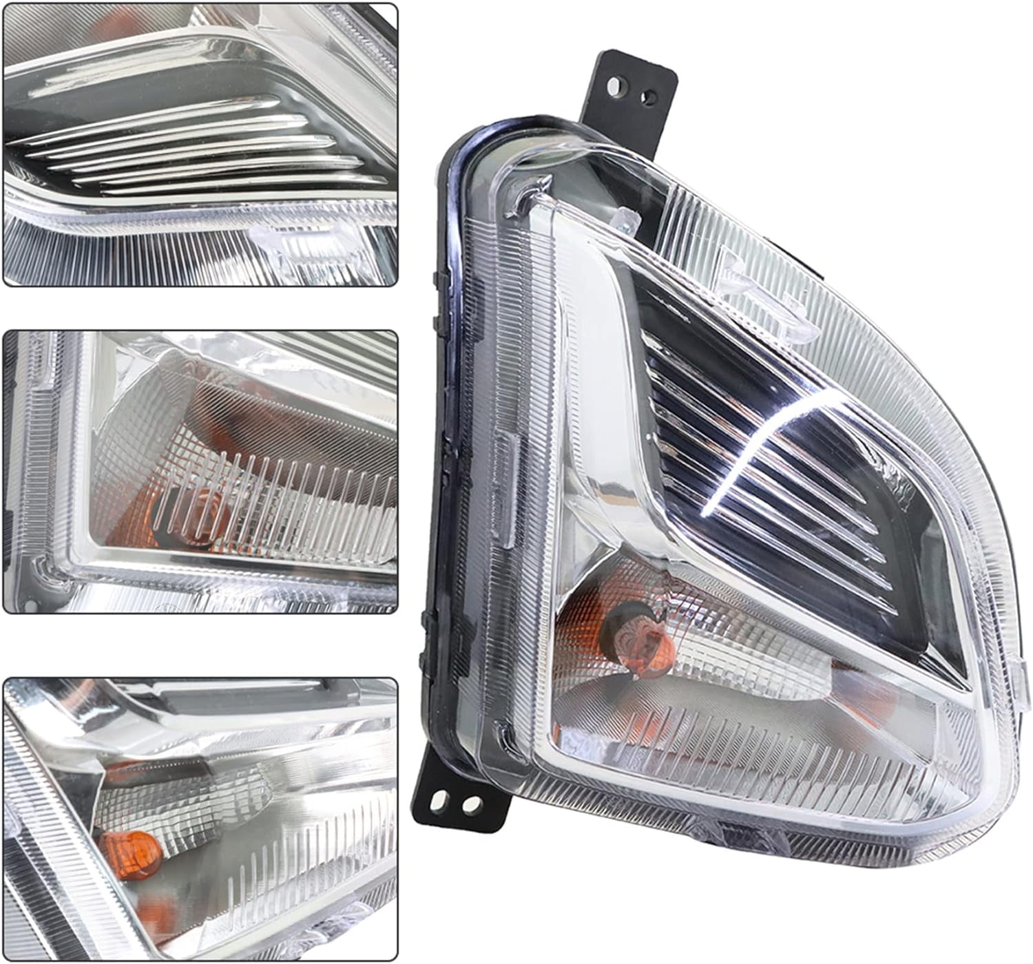 labwork Bumper Fog Light Assembly w/Bulbs Replacement for 2018 2019 2020 Chevrolet Equinox Right Passenger Side