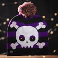 thumbnail image 4 of Light up Hat Creative Funny Knitted Hat LED Beanie Hat for Halloween Party, 4 of 8