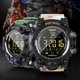 thumbnail image 5 of Seitruly Reloj inteligente a prueba de agua Reloj Bluetooth Control remoto Podómetro Reloj deportivo Natación al aire libre Hombres Smartwatch Relojes inteligentes camuflaje verde, 5 of 8