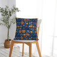 thumbnail image 5 of Honeii Funny Steam Train Print Throw Pillow, Square Decorative Pillow Forms Soft Fluffy Plump Pillow Decorative Pillow Inserts,Couch Pillows-24"x24", 5 of 7