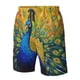 thumbnail image 4 of Fotbe Peacocks Trajes de Baño Estampados para Hombre, Shorts de Verano de Secado Rápido, Ropa de Playa, Bañadores-Large, 4 of 6