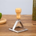 thumbnail image 2 of ESTONE Ravioli Stamp Set, Ravioli Cutters with Wooden Handle and Fluted Edge Pastry Cut, 2 of 12