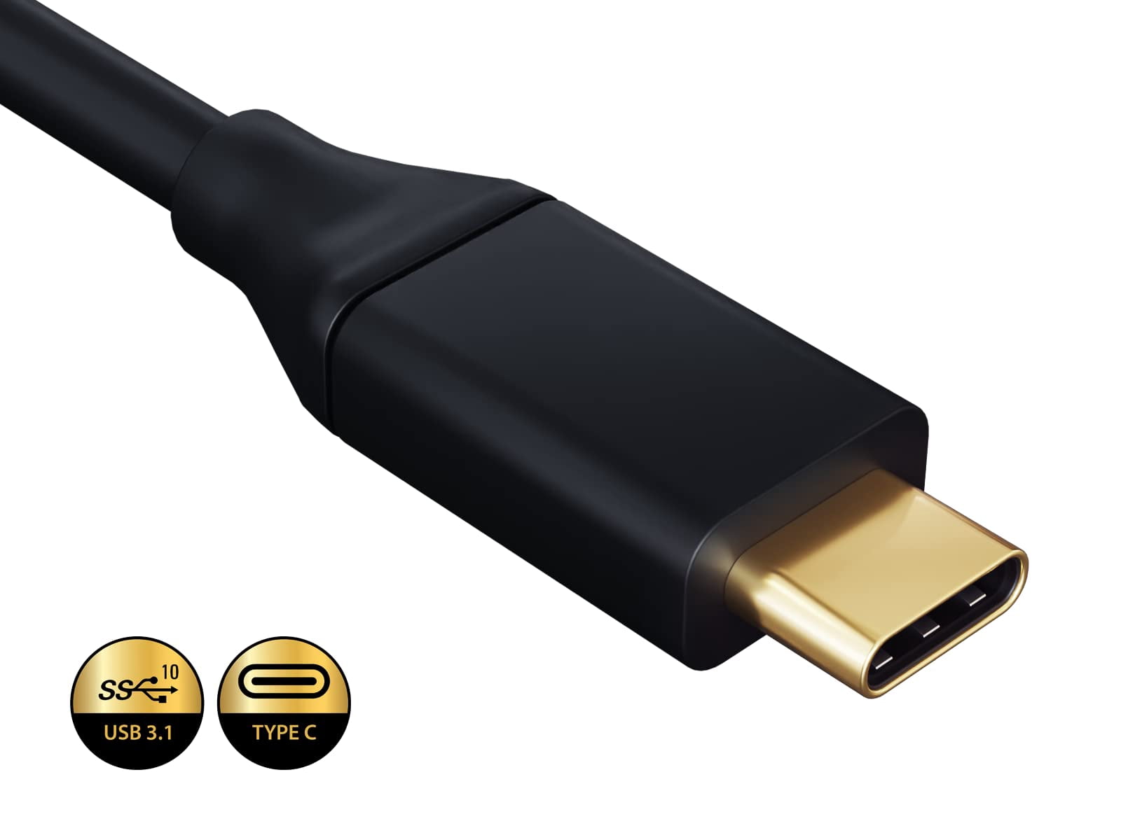 Cable Leader 10ft USB 3.1 Type C to HDMI Cable 4K Support, Black