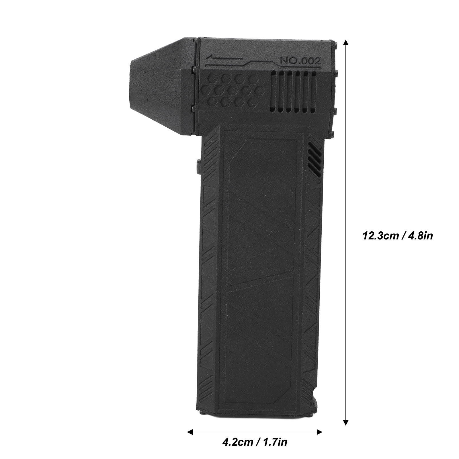 Nieyigj Jet Fan 150000RPM High Speed Brushless Handheld Rechargeable Turbo Violent Fan for Outdoor Camping 16x10x5cm Black Powerful Compressed Air Duster Blower