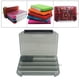 thumbnail image 2 of Estuche organizador portátil para aparejos de pesca con divisores extraíbles para señuelos, cebos, anzuelos y aparejos de agua salada y dulce. gris, 2 of 9