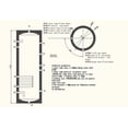thumbnail image 2 of 300 Liter 79 Gallon Stainless Steel Solar Hot Water Heater Tank Single Copper Coil Heat Exchanger, 2 of 2