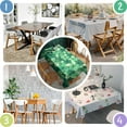 thumbnail image 4 of Lucky St Patrick's Day Tablecloth Water Resistant Polyester Fabric Table Cloth for Kitchen Dining Holiday Dinner Stain-Resistant Table Covers Rectangle 60x102 Inch Washable Tabletop Cover, 4 of 6
