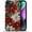 Christmas Florals Faux Mosaic, variant on Case for iPhone 17, 2 in 1 PC Hard Shell & Silicone Inner Bumper Anti-Scratch Full-Body Cover Shockproof Slim Design Festive Christmas Snowflakes