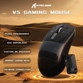 thumbnail image 4 of ATTACK SHARK V5 Wireless Gaming Mouse with 42000 DPI -PAW3950 MAX Sensor -55g Ultra-Lightweight-Nordic 52840 MCU,Wired/BT/2.4GHz Wirelss Programmable Mouse for PC/Mac, 4 of 9