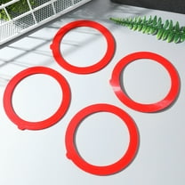 Supvox Toilet Repair Ring Silicone 4 Pcs
