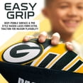 thumbnail image 3 of Fútbol americano Franklin Sports NFL Greenbay Packers de goma, 8.5 pulgadas, 3 of 5