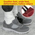 thumbnail image 5 of SKIUHS Senior Wide Width Walking Shoes – Roomy Fit with Hook-and-Loop Strap & Non-Slip Sole, 5 of 6
