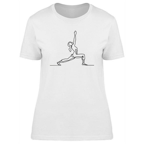 Woman Doing Exercise T-Shirt Women -Image by Shutterstock, Female x-Large