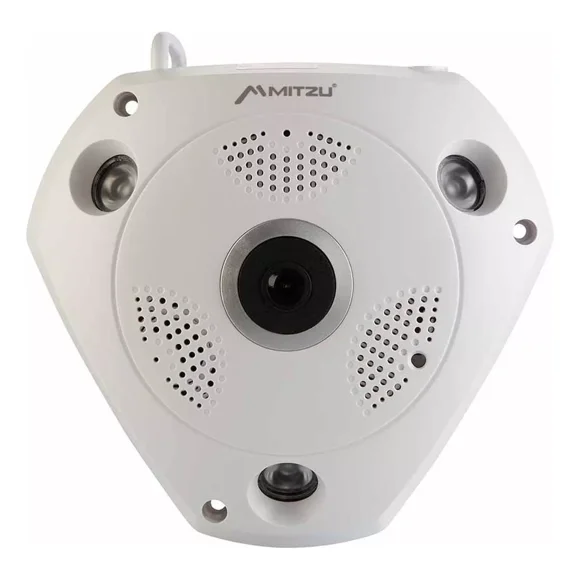 Camara Inalambrica Mitzu Graba Sensor Movimiento Msc-2010 Color Blanco