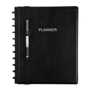 TUL® Discbound Notebook Pen Loop Holders, Letter/Junior Sizes, Black, Set Of 2 Holders