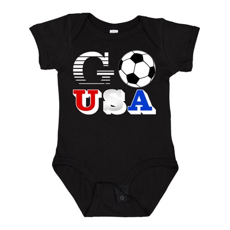 

Inktastic Go USA- Soccer Football Boys or Girls Baby Bodysuit