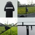thumbnail image 5 of Hammock Bug Net Mosquito Net, No See Ums and Insects - Size 133" X 55" Fit for All Camping Hammocks. Breathable and Fast Setup (Black), 5 of 6