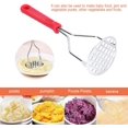thumbnail image 2 of Kitchen Tool Potatoe Masher Hand Potato Ricer Stainless Steel Multifunction Pressed Garlic Crusher, 2 of 8