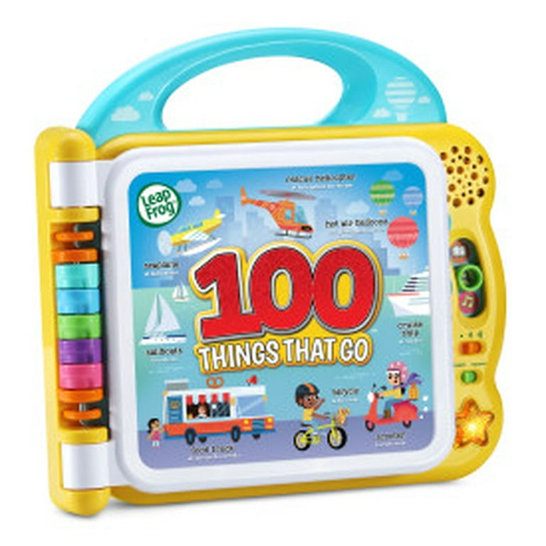 LeapFrog Interactive Bilingual Learning Toy 100 Things That Go Book Teaches Words in English Spanish Walmart